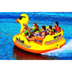 WOW Watersports Mega Ducky 5P Towable with Extra High Backrest