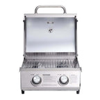 13742 | Stainless Tabletop Propane Gas Grill