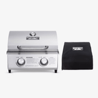 13742 | Stainless Tabletop Propane Gas Grill