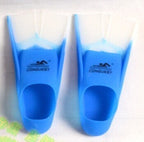 Children's Swimming Training Professional Silicone Short Fins