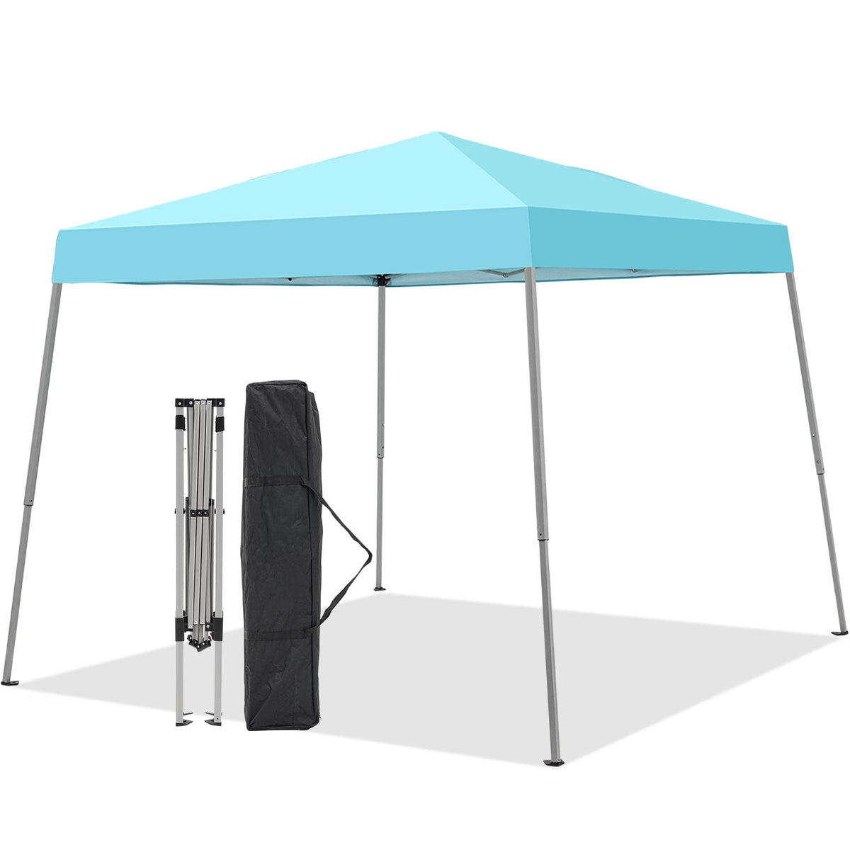 Ainfox Pop Up Canopy Outdoor Instant Tent Slant Legs Portable Gazebo Shelter for Patio Deck Garden and Beach
