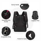 All-in-One Backpack with Anti-Theft lock Fits Laptops up to 17.3"