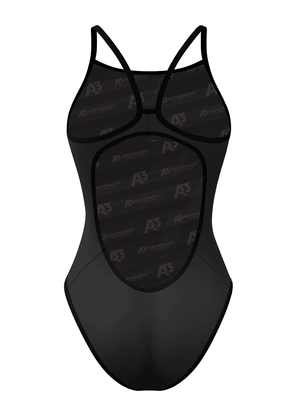 A3 Performance Solid Female Xback Swimsuit