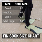 High Cut Fin Socks