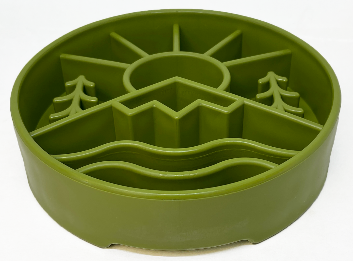 Great Outdoors eBowl - Slow Feeder Dog Bowl & Enrichment | USA Made