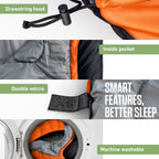 XXL Sleeping Bag for Big and Tall Campers