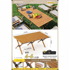 Parasol Tables Camping Cabinet Pliante Tourist Folding Table Outdoor Coffee Portable Folding Szafka Kempingowa Furniture