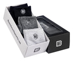 Premium Bamboo Rayon Quarter High Crew Socks