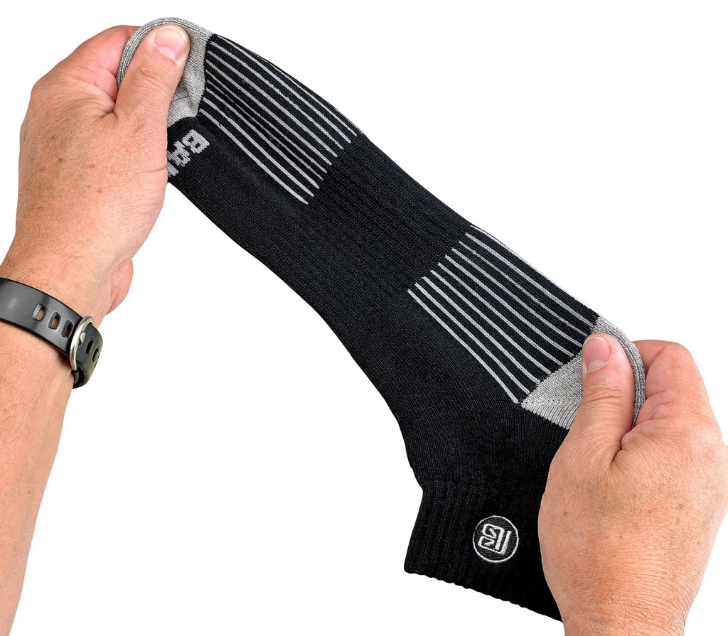 Premium Bamboo Rayon Quarter High Crew Socks