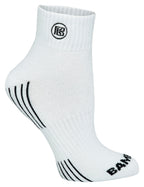 Premium Bamboo Rayon Quarter High Crew Socks