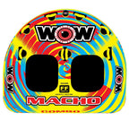 WOW Watersports Macho 2 Person Towable Water Tube For Pool and Lake