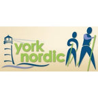 Official Nordic Walking Poles - True Nordic Glove Grip w-flip locks, detachable feet and travel bag - pair - For Heights up to 6’2”